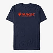 Merch Magic: The Gathering - Magic Logo Unisex T-Shirt Navy Blue