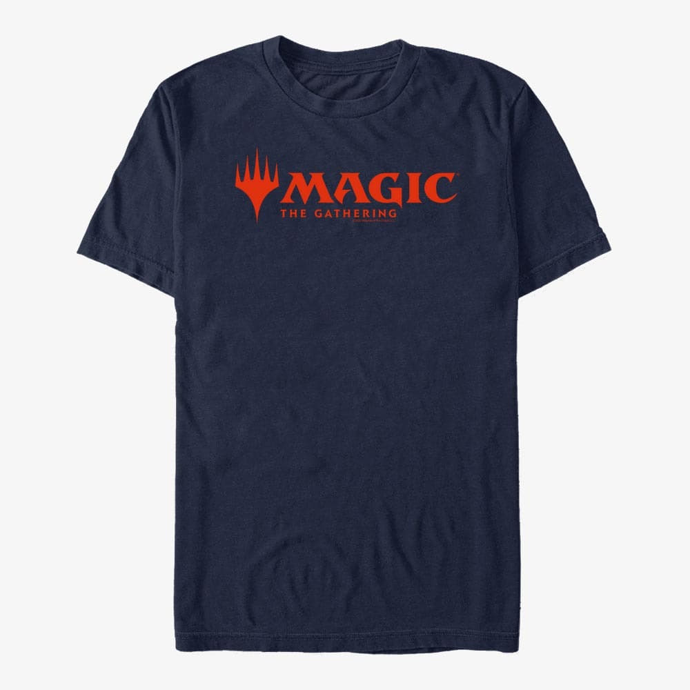 T-Shirts Merch Magic: The Gathering - Magic Logo Unisex T-Shirt Navy Blue