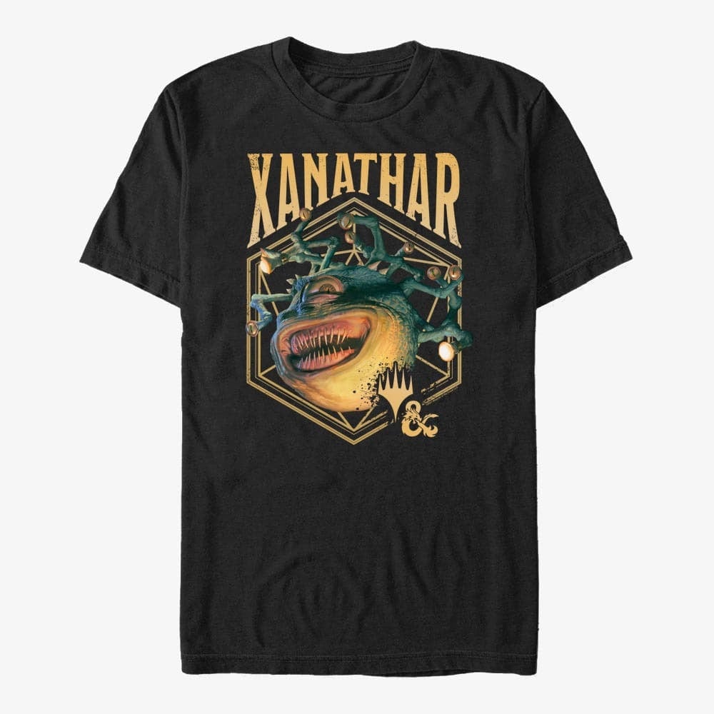 Trička Merch Magic: The Gathering - Beholder Fury Unisex T-Shirt Black