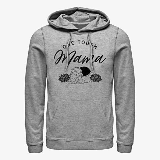 Hanorac Merch Disney Classics Dumbo - Tough Mama Unisex Hoodie Heather Grey