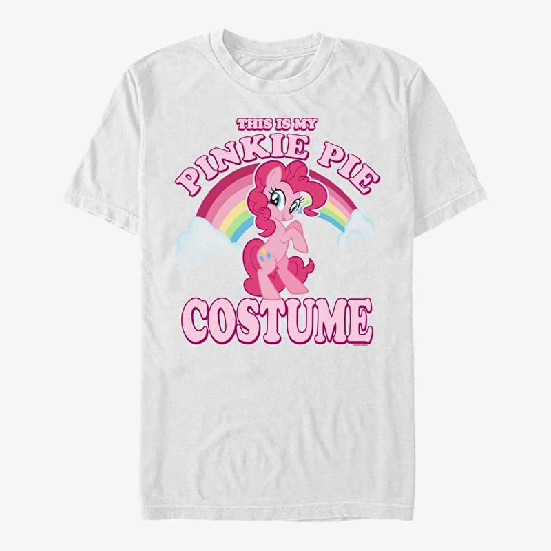 T-shirt Merch Hasbro Vault My Little Pony - Pinkie Pie Costume Unisex T-Shirt White