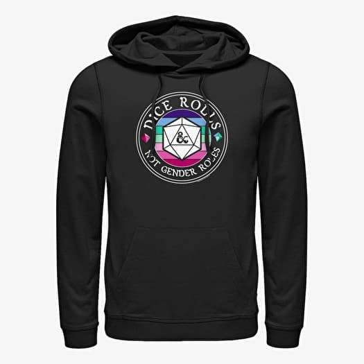 Sweatshirt Merch Dungeons & Dragons - Dice Roles Unisex Hoodie Black