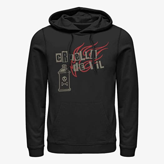 Sudadera Merch Disney Classics DNCA - Spray Fire Unisex Hoodie Black