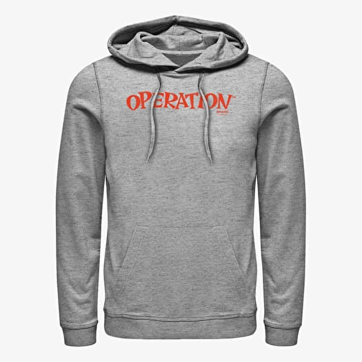 Mikina Merch Hasbro Operation - Operate Logo Unisex Hoodie Heather Grey