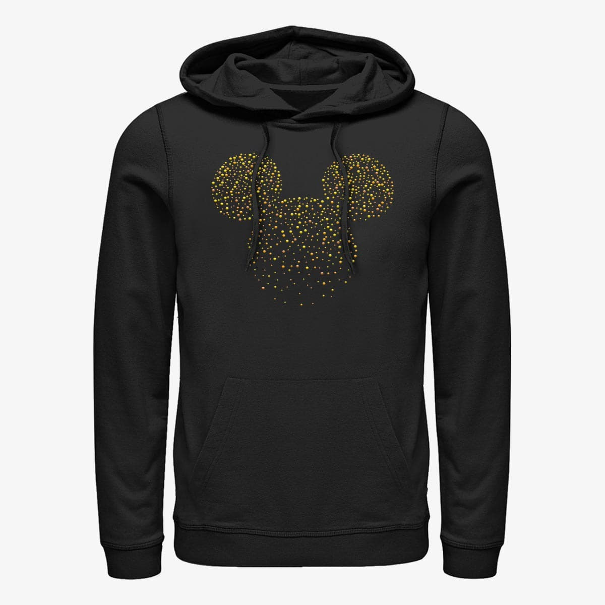 Mikiny Merch Disney Classics Mickey Classic - Hotfix Mickey Unisex Hoodie Black