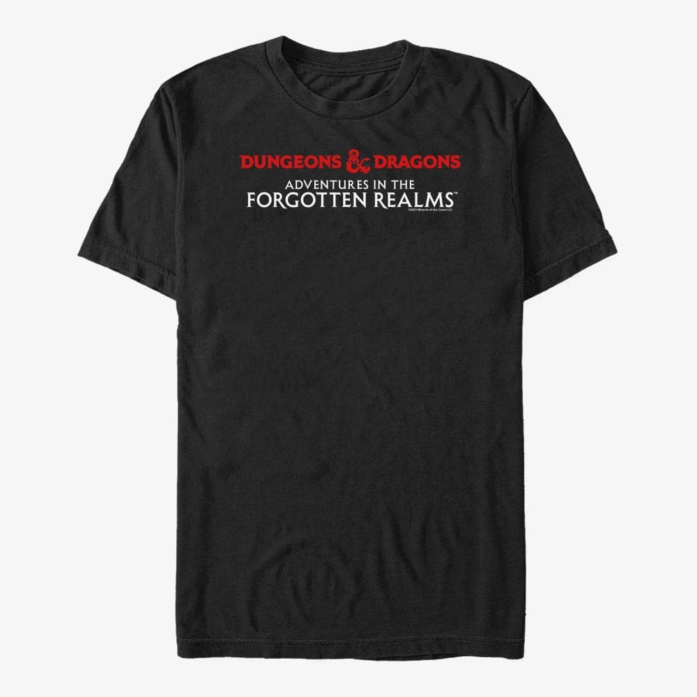 T-shirts Merch Magic: The Gathering - Forgotten Realms Unisex T-Shirt Black