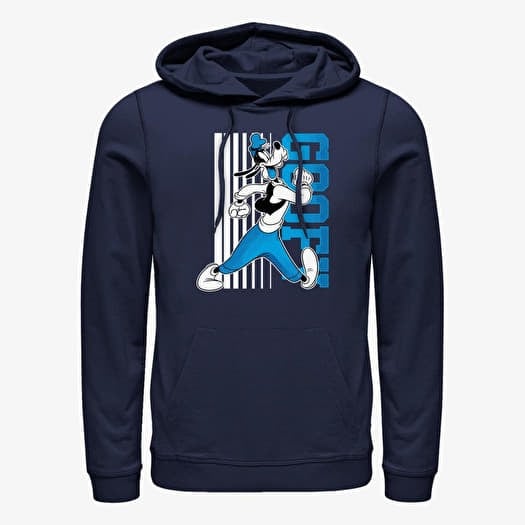 Majica Merch Disney Classics Mickey Classic - Goofy Walks Unisex Hoodie Navy Blue