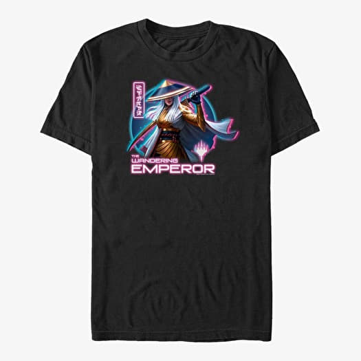 T-shirt Merch Magic: The Gathering - Wandering Emperor Unisex T-Shirt Black