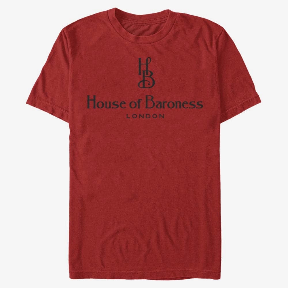 Pólók Merch Disney Classics DNCA - BARONESS SIMPLE Unisex T-Shirt Red