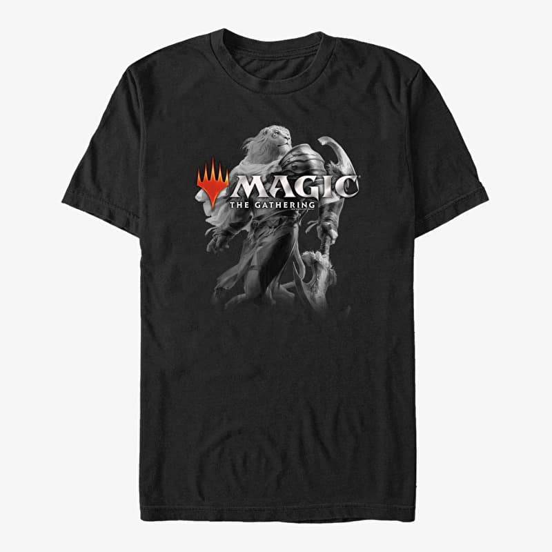 Merch Magic: The Gathering - Lion Knight Unisex T-Shirt Black