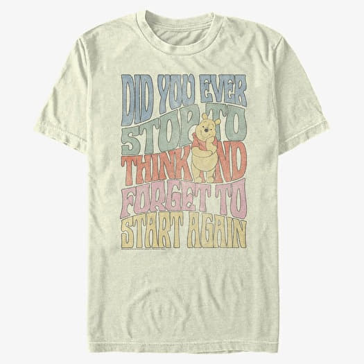 T-shirt Merch Disney Classics Winnie The Pooh - DID YOU EVER Unisex T-Shirt Natural