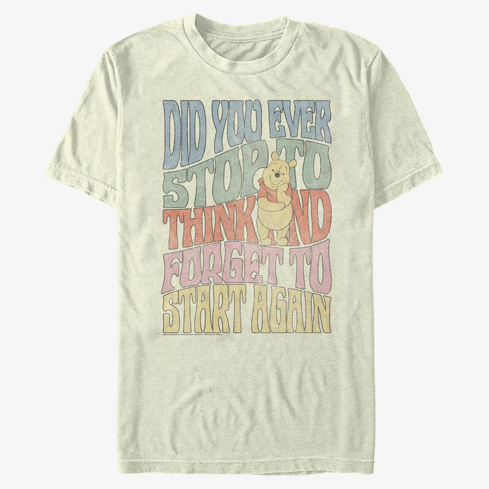 T-Shirts Merch Disney Classics Winnie The Pooh - DID YOU EVER Unisex T-Shirt Natural
