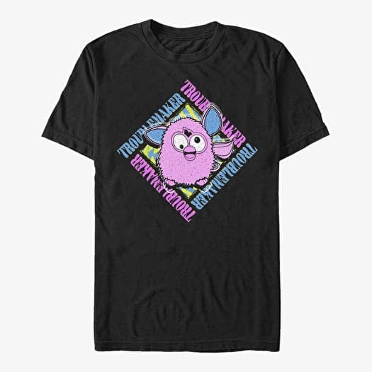 T-shirt Merch Hasbro Vault Furby - Troublemaker Unisex T-Shirt Black