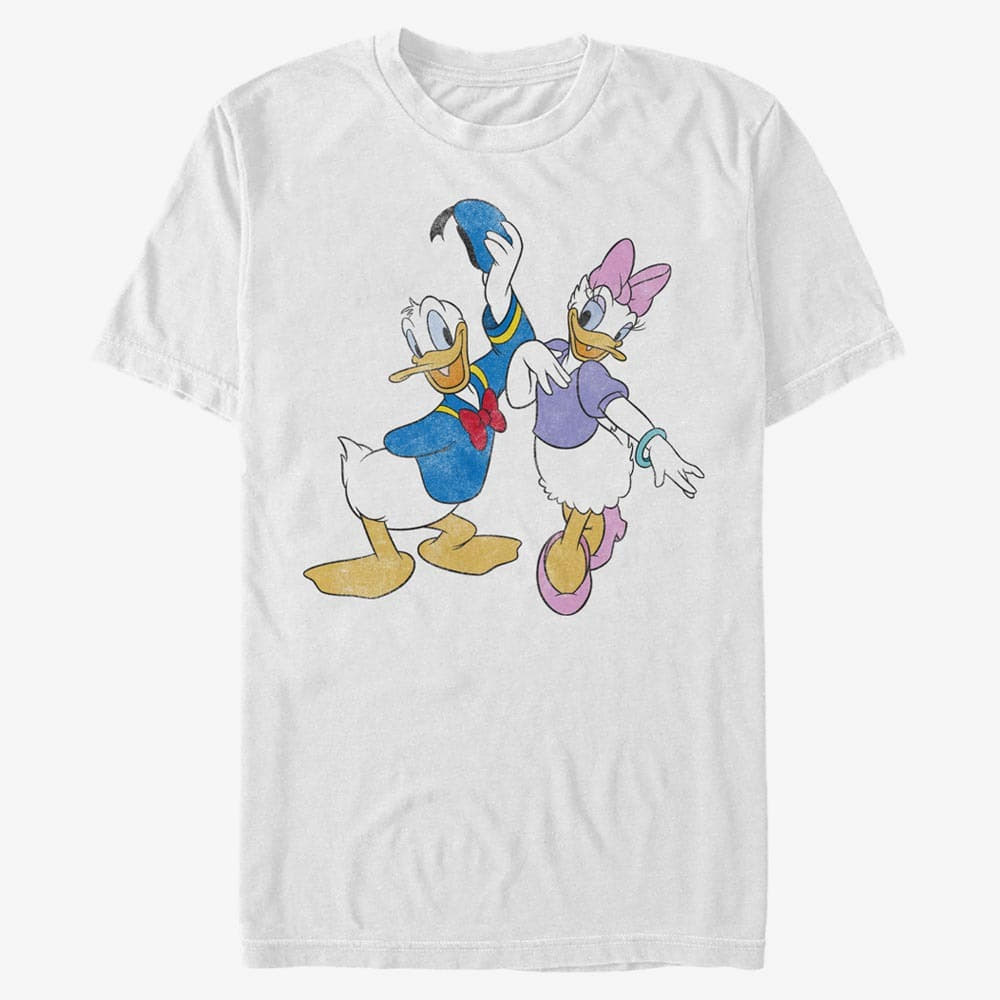 T-shirts Merch Disney Classics Mickey Classic - Big Donald Daisy Unisex T-Shirt White