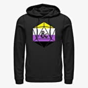 Merch Dungeons & Dragons - Non Binary Ampersand Unisex Hoodie Black