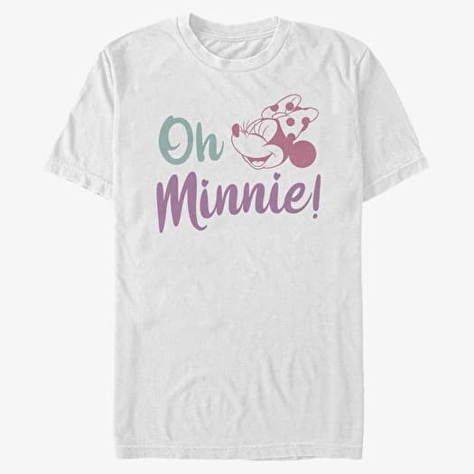 T-shirt Merch Disney Classics Mickey Classic - Oh Minnie Unisex T-Shirt White
