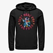 Merch Disney Classics Lilo & Stitch - Stitch Pizza Unisex Hoodie Black