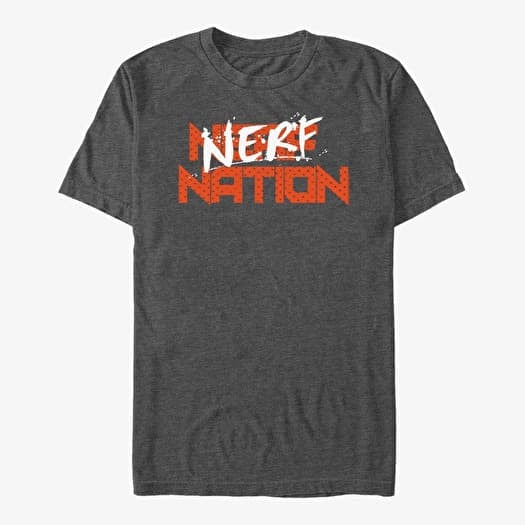 Camiseta Merch Hasbro Vault Nerf - Splatter Nerf Unisex T-Shirt Dark Heather Grey