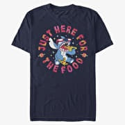 Merch Disney Classics Lilo & Stitch - Stitch Pizza Unisex T-Shirt Navy Blue