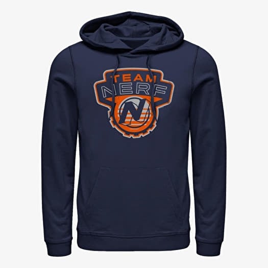 Majica Merch Hasbro Vault Nerf - Team Nerf Badge Unisex Hoodie Navy Blue