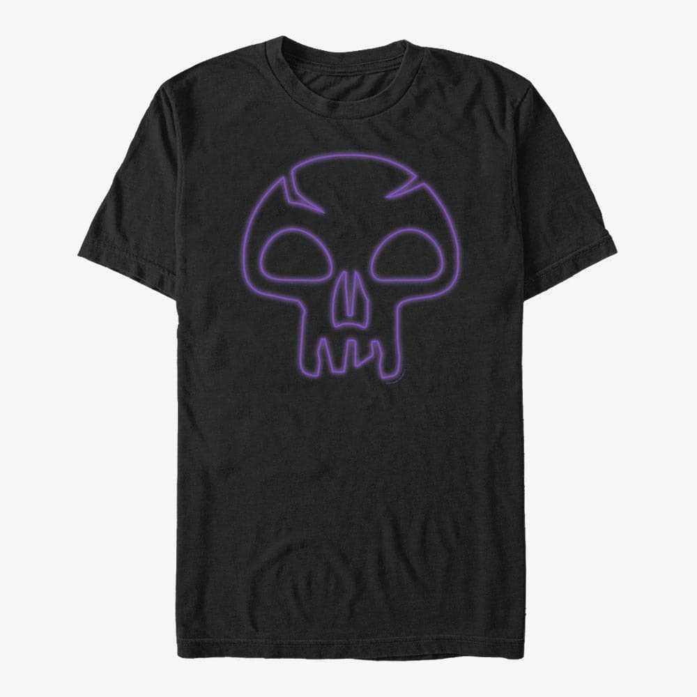 T-shirts Merch Magic: The Gathering - Black Mana Emblem Unisex T-Shirt Black