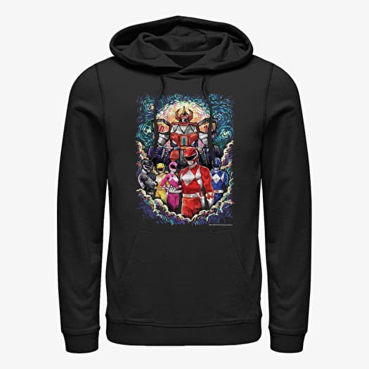 Sweatshirt Merch Hasbro Vault Power Rangers - Starry Morphin Unisex Hoodie Black