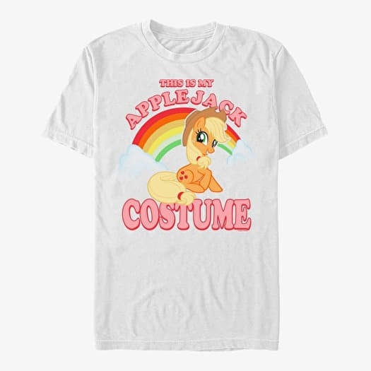 T-shirt Merch Hasbro Vault My Little Pony - Applejack Costume Unisex T-Shirt White