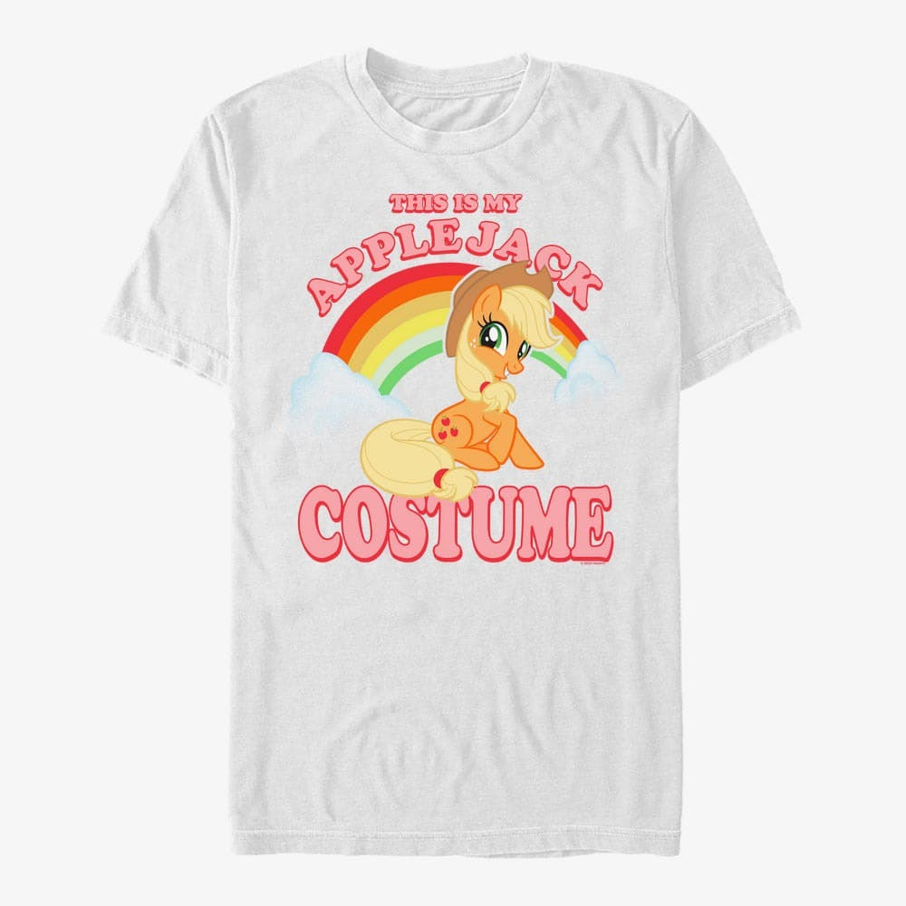 T-shirts Merch Hasbro Vault My Little Pony - Applejack Costume Unisex T-Shirt White