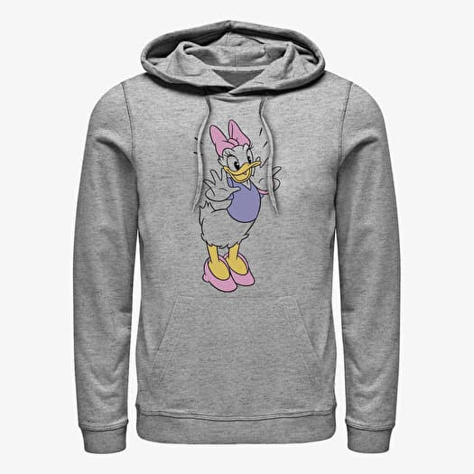 Sweatshirt Merch Disney Classics Mickey Classic - Classic Vintage Daisy Unisex Hoodie Heather Grey