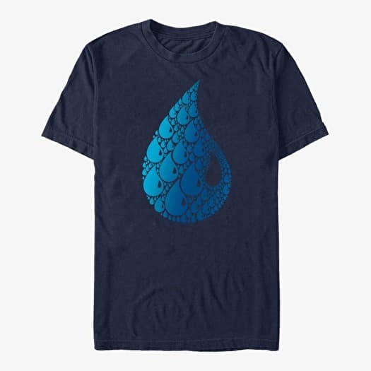 T-shirt Merch Magic: The Gathering - Blue Mana Symbol Unisex T-Shirt Navy Blue