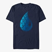 Merch Magic: The Gathering - Blue Mana Symbol Unisex T-Shirt Navy Blue