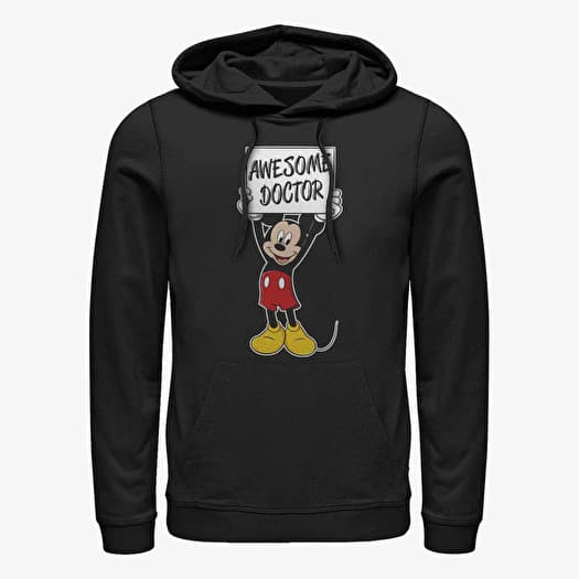Bluza Merch Disney Classics Mickey Classic - Mickey Awesome Doctor Unisex Hoodie Black