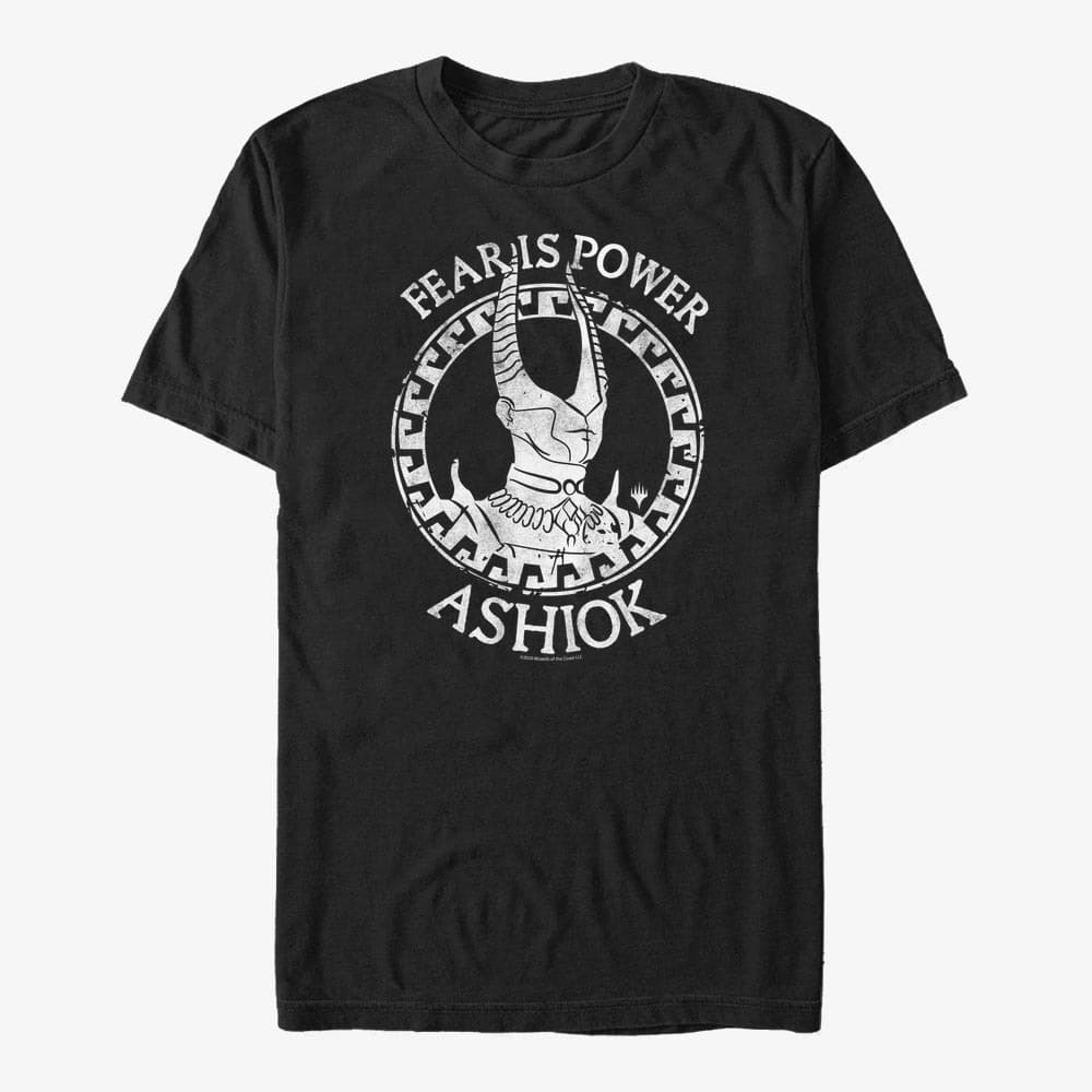 Camisetas Merch Magic: The Gathering - Fear Ashiok Unisex T-Shirt Black