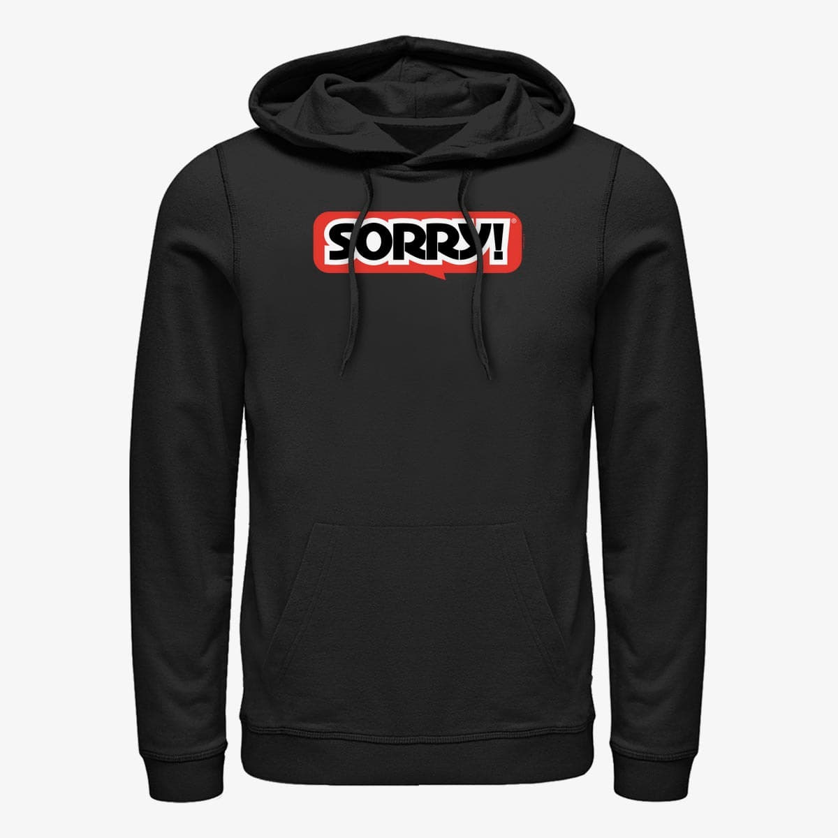 Felpe Merch Hasbro Sorry - SORRY LOGO Unisex Hoodie Black
