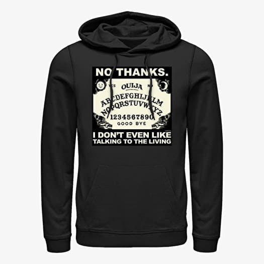 Sweatshirt Merch Hasbro Ouija Board - No Thanks Unisex Hoodie Black