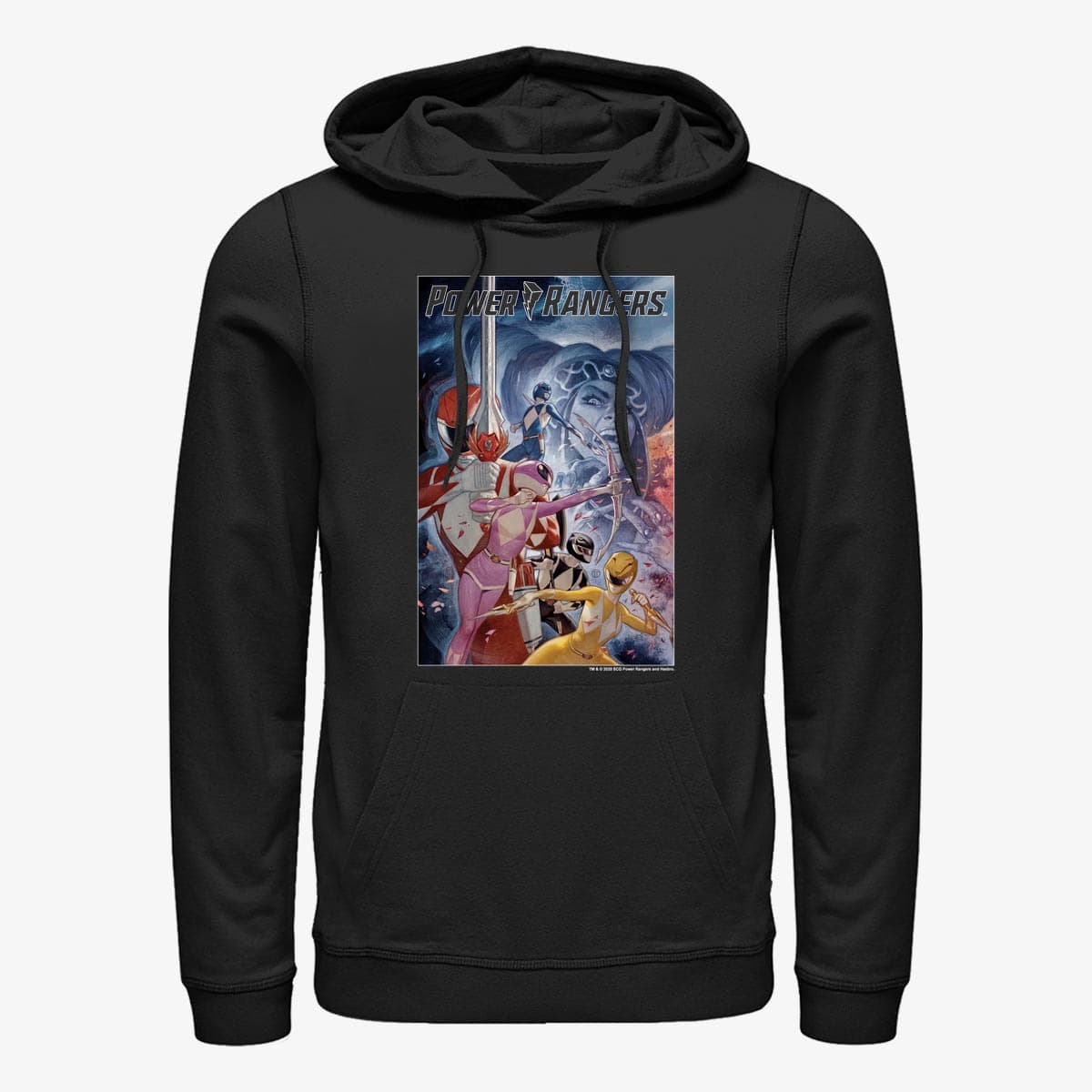 Sweatshirts Merch Hasbro Vault Power Rangers - Repulsa Poster Unisex Hoodie Black