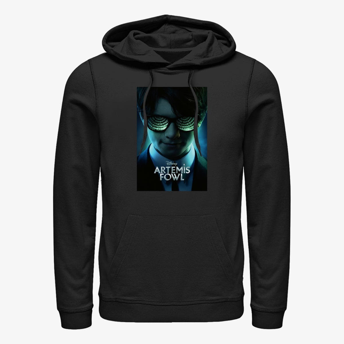 Bluzy Merch Disney Classics Artemis Fowl - Poster Unisex Hoodie Black