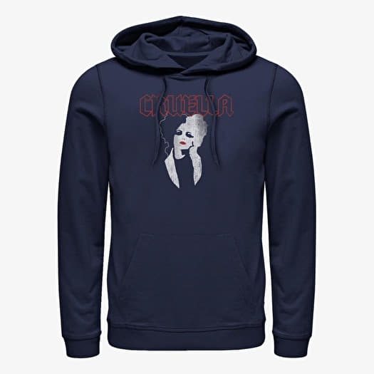 Sweatshirt Merch Disney Classics DNCA - CRUELLA ROCK T Unisex Hoodie Navy Blue