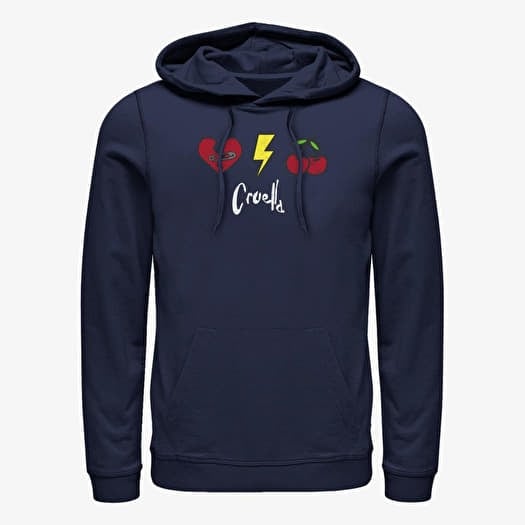 Mikina Merch Disney Classics DNCA - Cruella Patches Unisex Hoodie Navy Blue