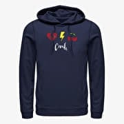 Merch Disney Classics DNCA - Cruella Patches Unisex Hoodie Navy Blue