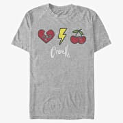 Merch Disney Classics DNCA - Cruella Patches Unisex T-Shirt Heather Grey