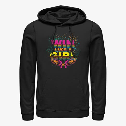 Majica Merch Hasbro Vault Nerf - Win Like A Girl Unisex Hoodie Black