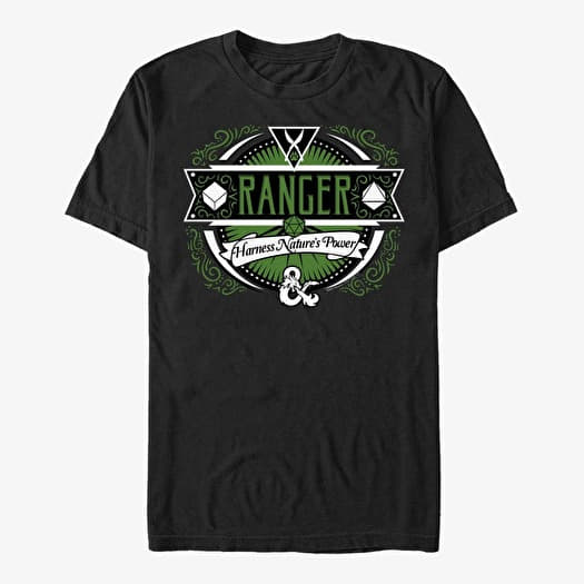 Camiseta Merch Dungeons & Dragons - Ranger Label Unisex T-Shirt Black