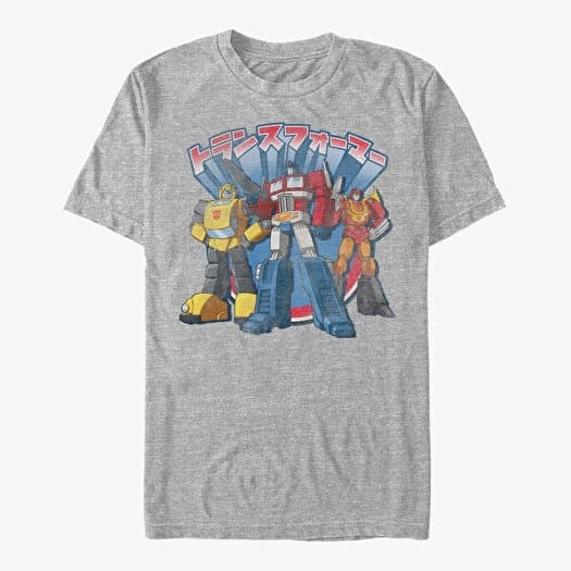 Merch Hasbro Vault Transformers - Kannji Transformers Unisex T-Shirt Heather Grey
