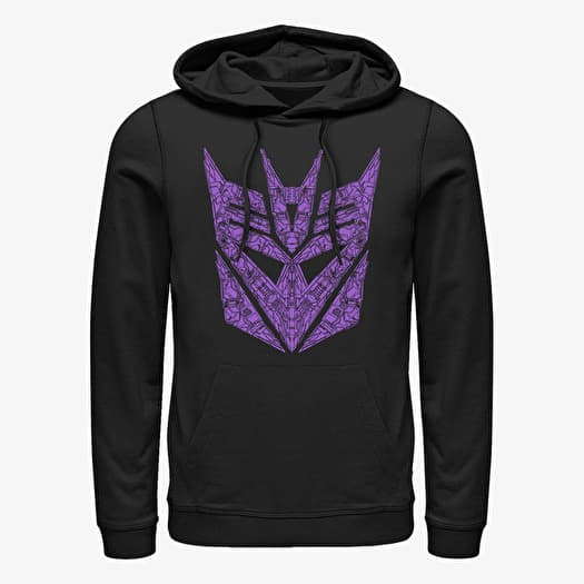 Sweatshirt Merch Hasbro Vault Transformers - Decepticon Symbol Unisex Hoodie Black