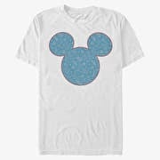 Merch Disney Classics Mickey Classic - Mickey Americana Paisley Unisex T-Shirt White