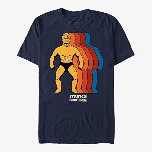 T-shirt Merch Hasbro Stretch Armstrong - Vintage Colors Unisex T-Shirt Navy Blue