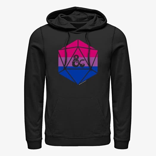 Sweatshirt Merch Dungeons & Dragons - Bi Ampersand Unisex Hoodie Black