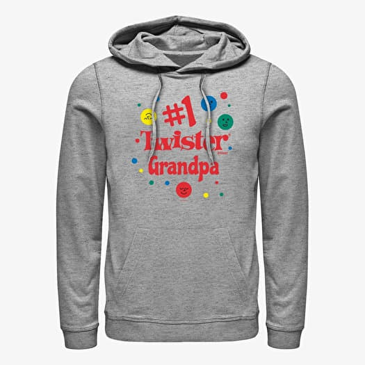 Sweatshirt Merch Hasbro Vault Twister - Number 1 Grandpa Unisex Hoodie Heather Grey