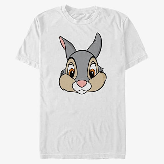 Merch Disney Classics Bambi - Thumper Big Face Unisex T-Shirt White